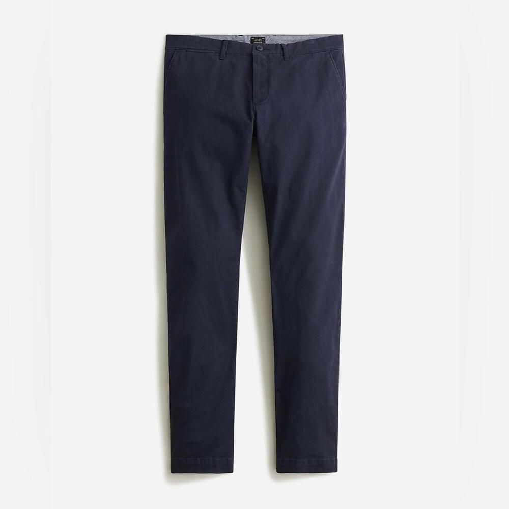 484 Slim-fit stretch chino pant. 32x32 navy